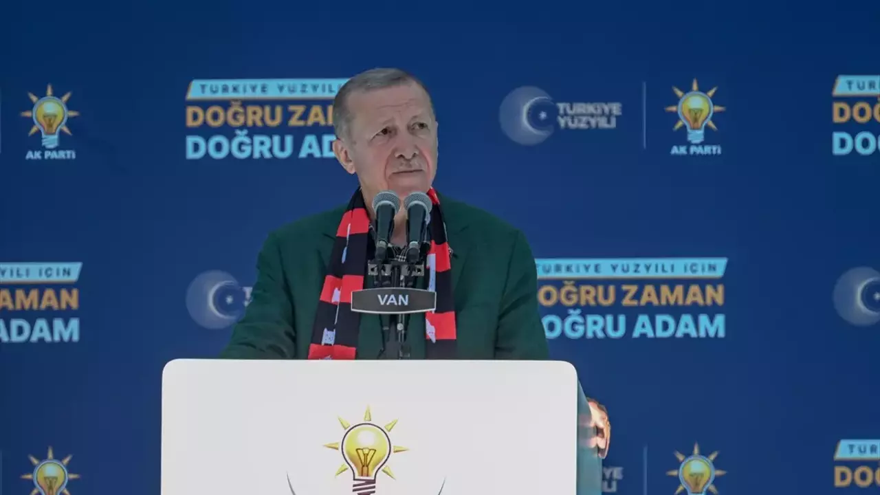 Erdoğan Van'daki Oy Oranını Arttırdı Görseli