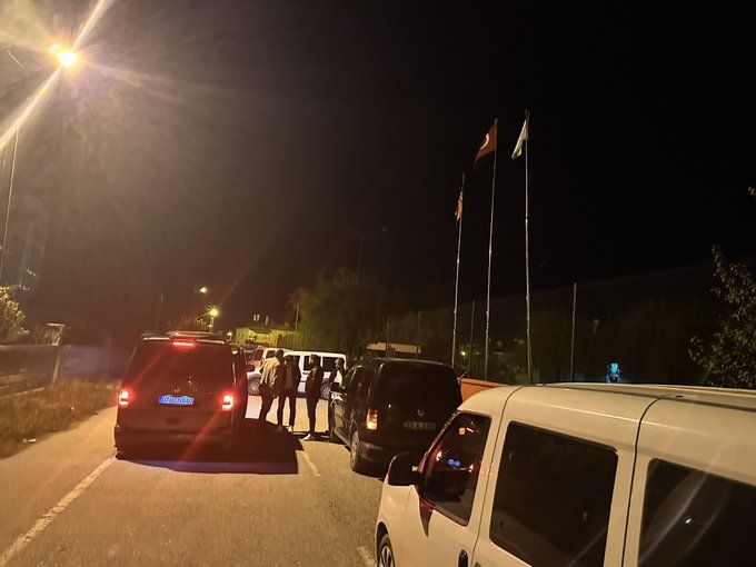 Vanspor tesislerine silahlı saldırı düzenlendi! Görseli