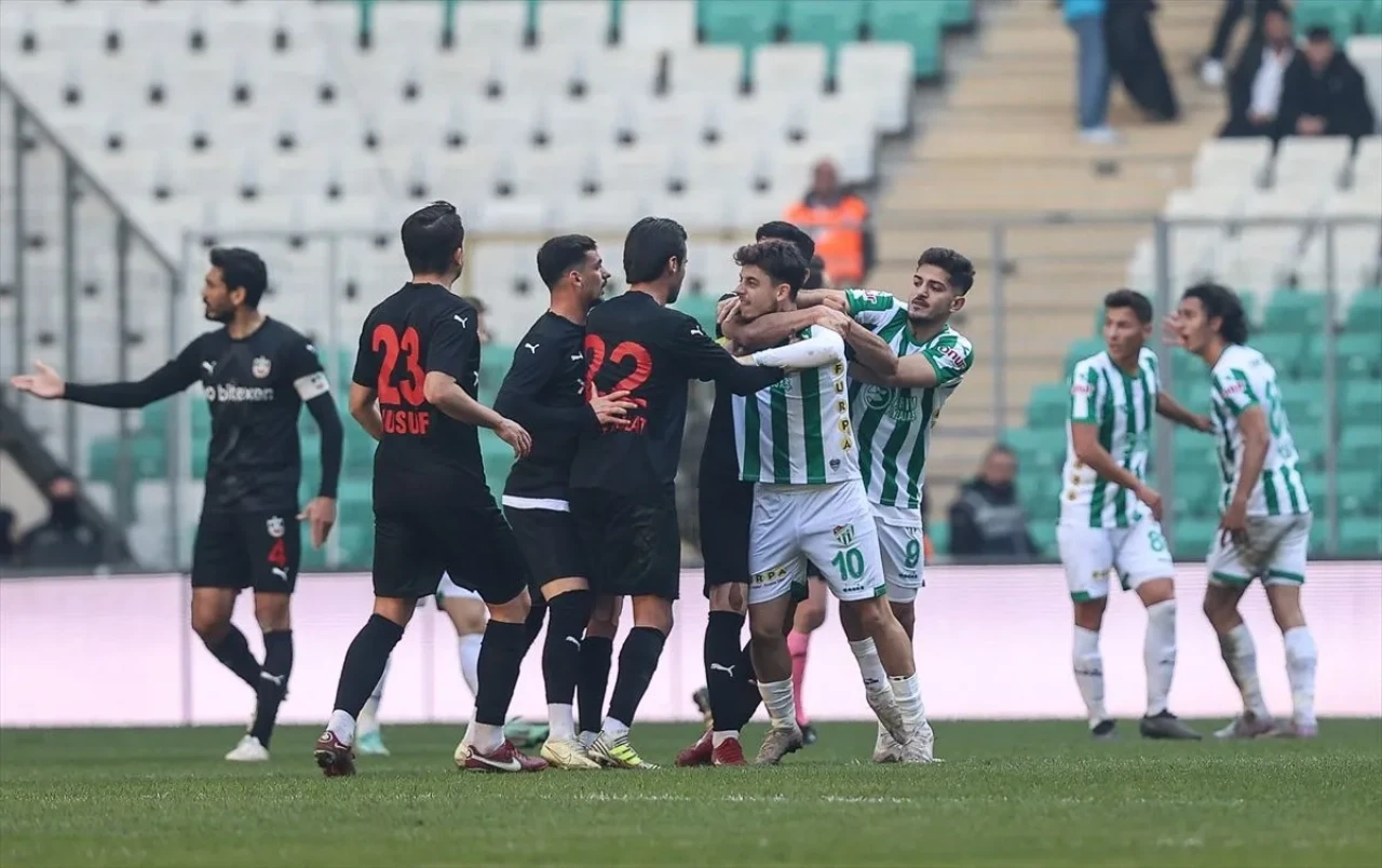 Olaylı Bursaspor Diyarbekirspor maçının cezaları belli oldu Görseli