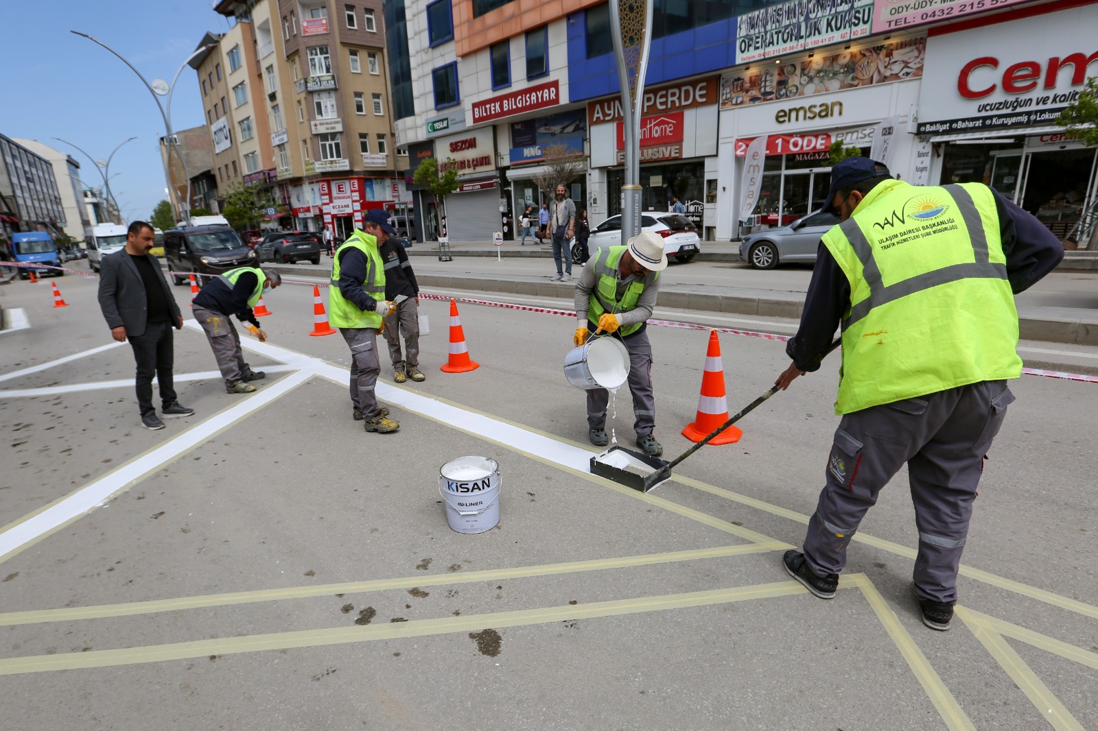 Van Büyükşehir Belediyesi Güvenli Ulaşım İçin Çalışma Başlattı Görseli