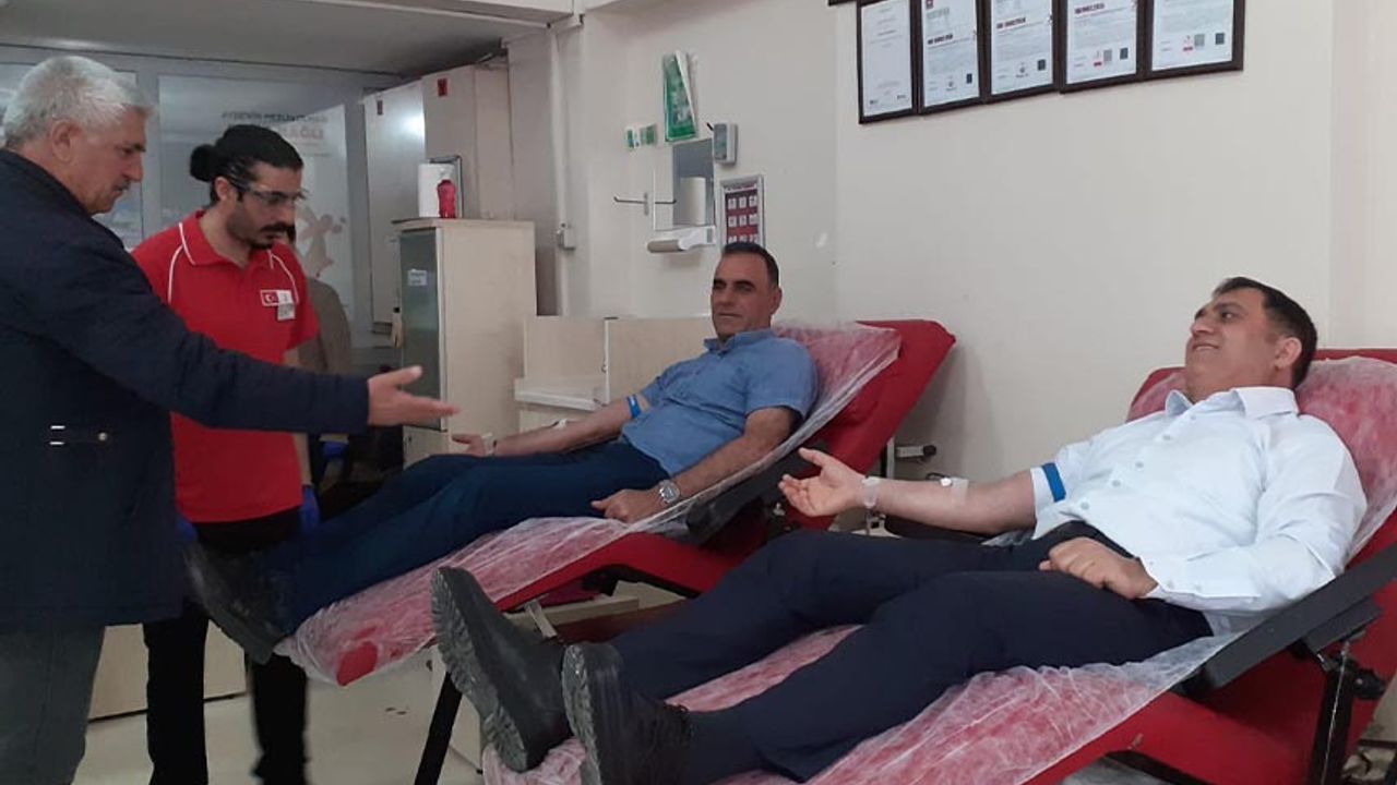 Van’da kan bağışı kampanyası düzenlendi Görseli