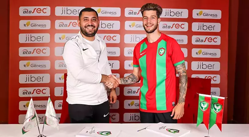 Amedspor, Bruno Lourenço'yu transfer etti! Görseli