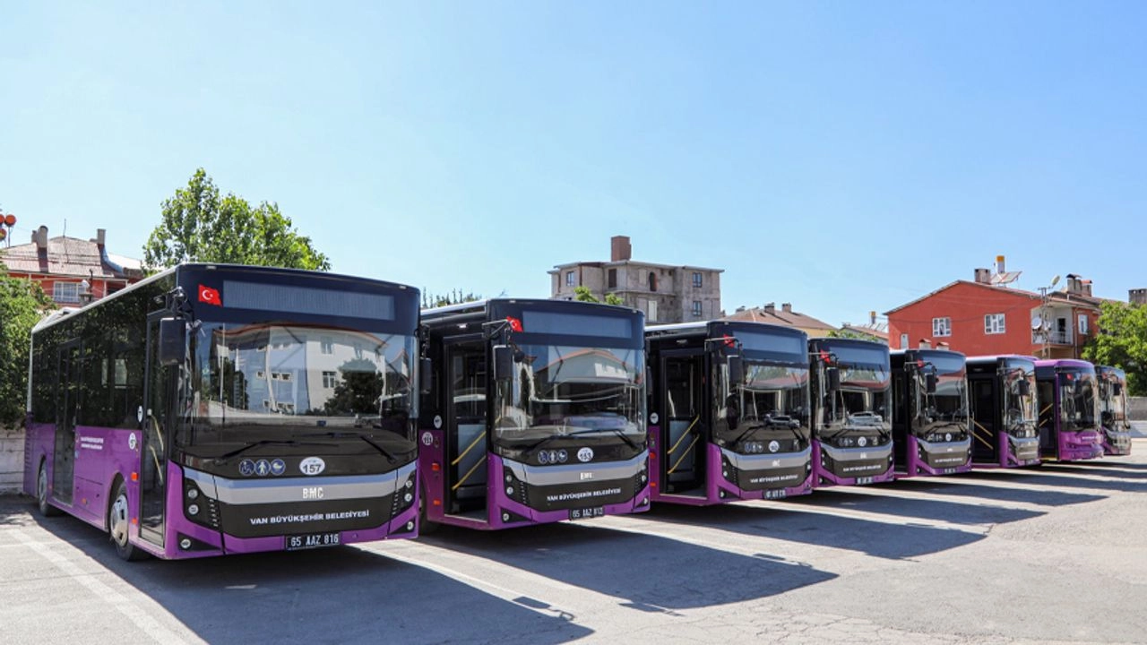 Van Büyükşehir 30 yeni otobüs alacak Görseli