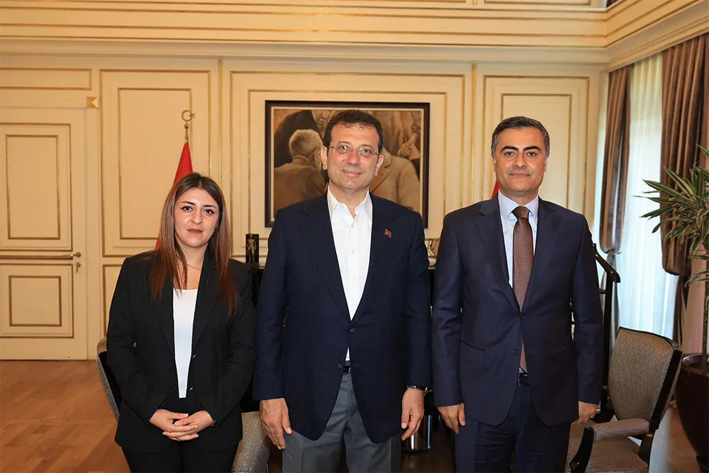 Abdullah Zeydan'dan Ekrem İmamoğlu'na ziyaret Görseli