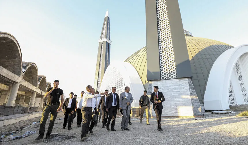 Tıbbiye Camii hızla tamamlanıyor Görseli