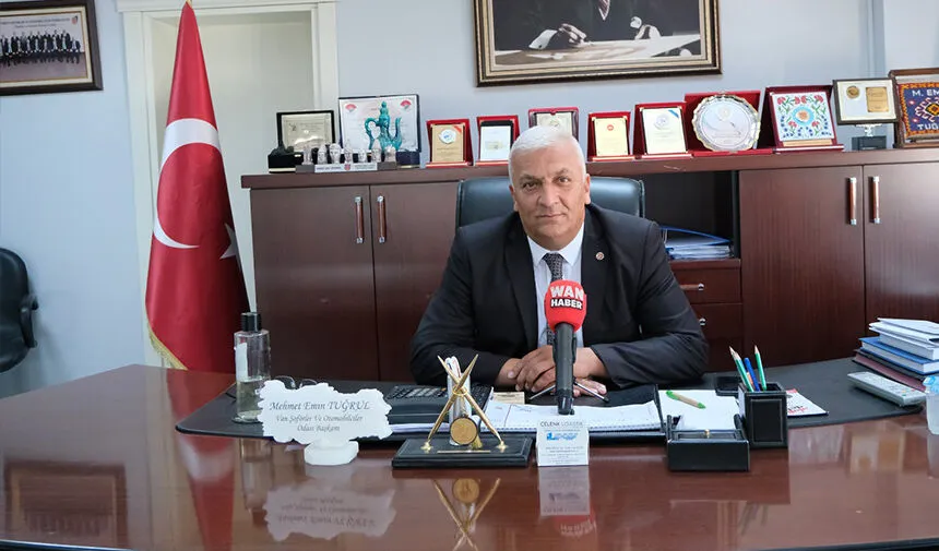 Van’da çileye dönen trafik nasıl rahatlar? Görseli