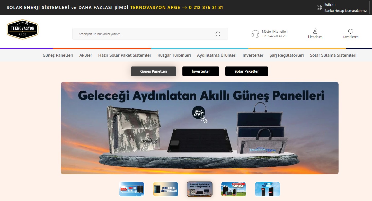 Teknovasyon Arge ile Sürdürülebilir Enerjiye Adım Atın Görseli