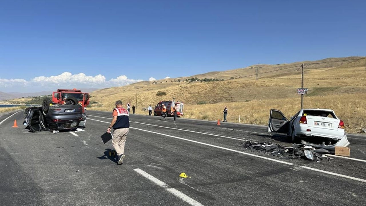 Van’ın Ağustos ayı trafik kazası bilançosu belli oldu! Görseli