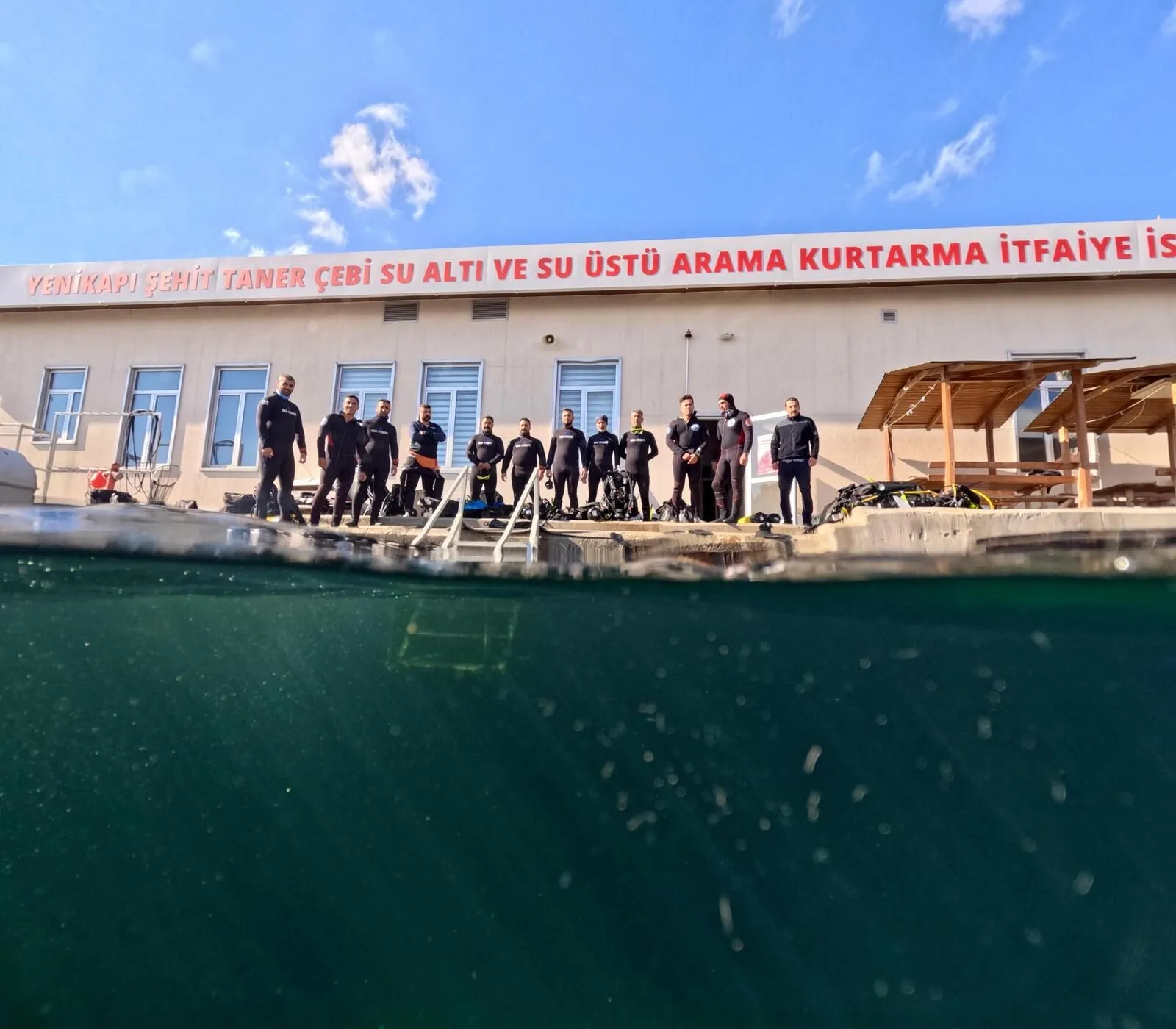 Van ve İstanbul ekiplerinden ortak tatbikat Görseli