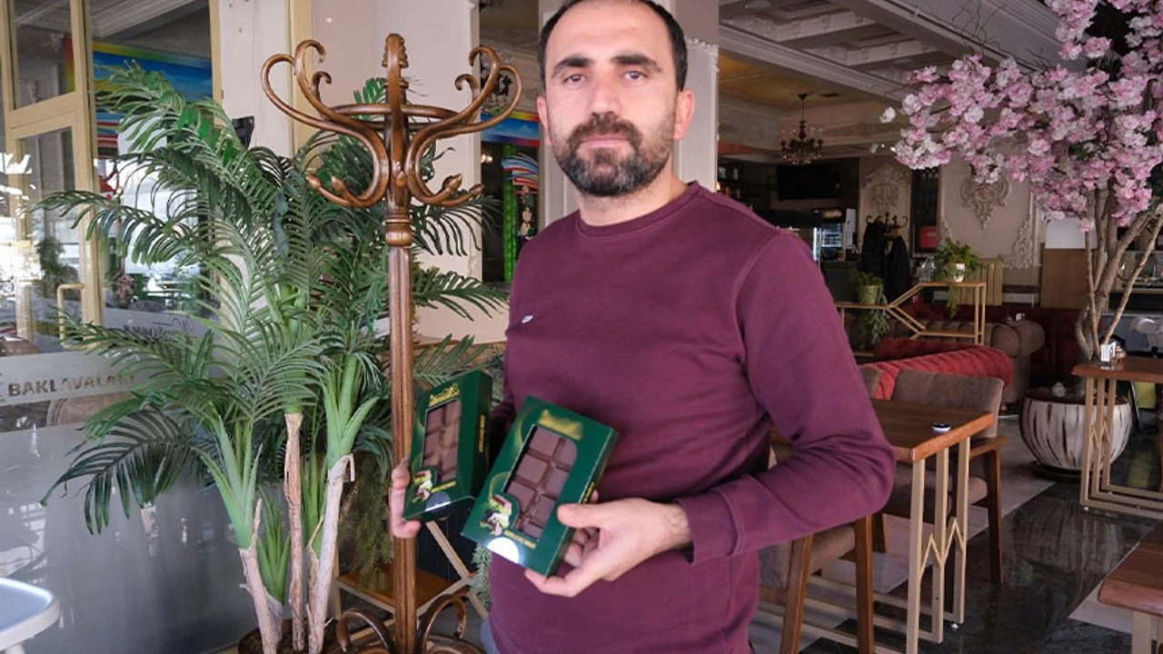 Dubai Çikolatası furyasına Van da dahil oldu Görseli