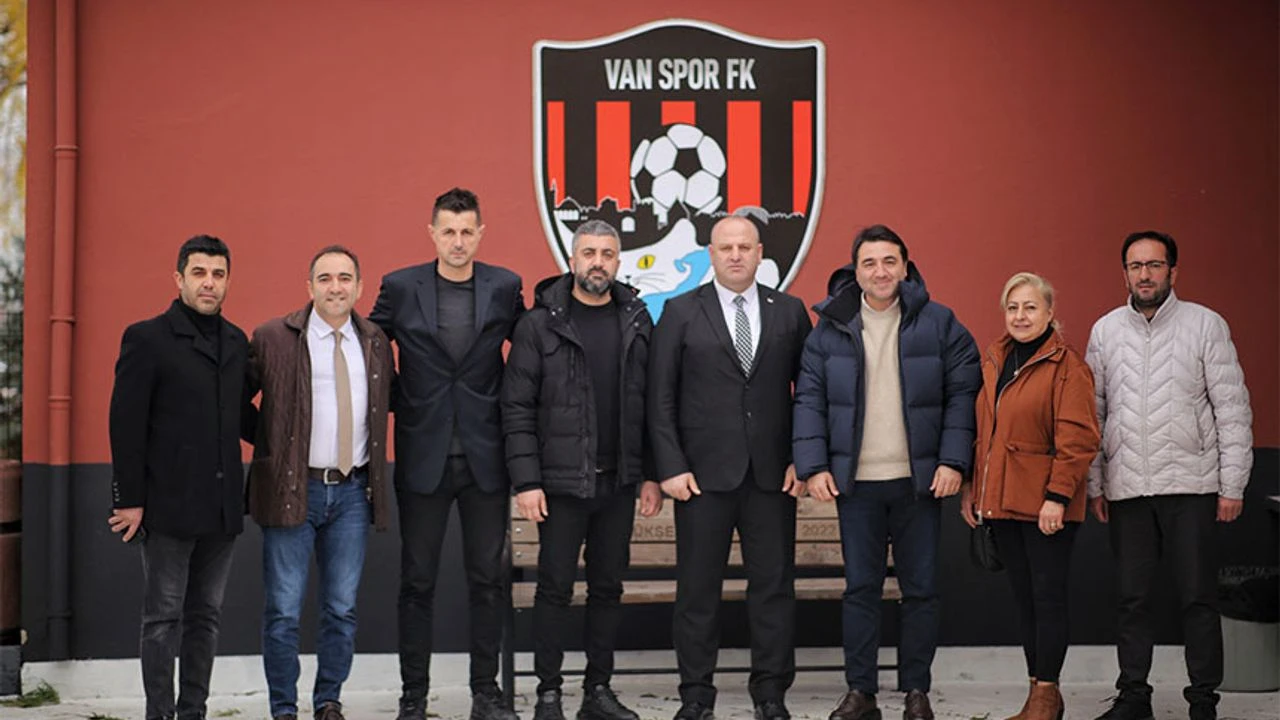 TFF temsilcilerinden Van Spor’a ziyaret Görseli