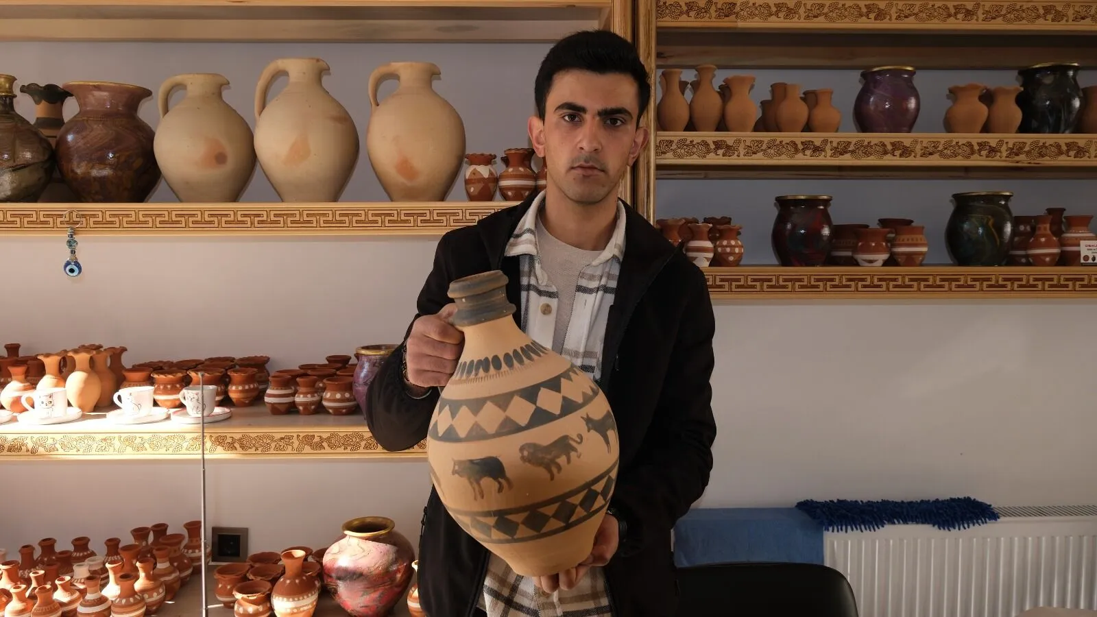 Çömlekçilik mesleği Van’da da yaşatılmaya çalışılıyor Görseli