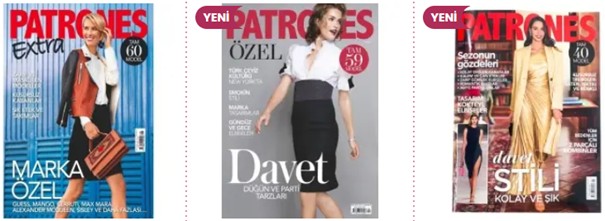 Patrones Dergisi: Moda Dünyasında Özgün Tasarımlar Görseli