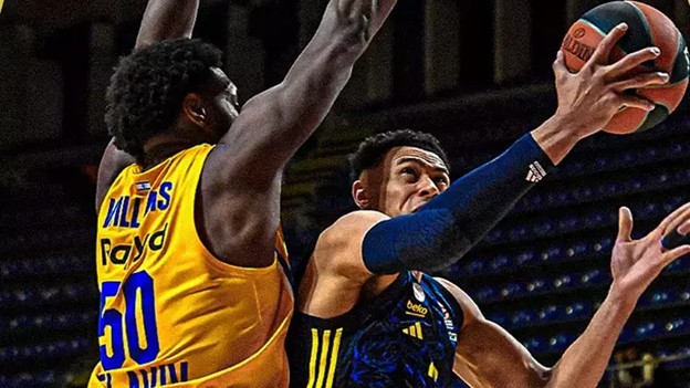 Fenerbahçe Beko, Maccabi Deplasmanında Hayal Kırıklığı Yaşadı! Görseli