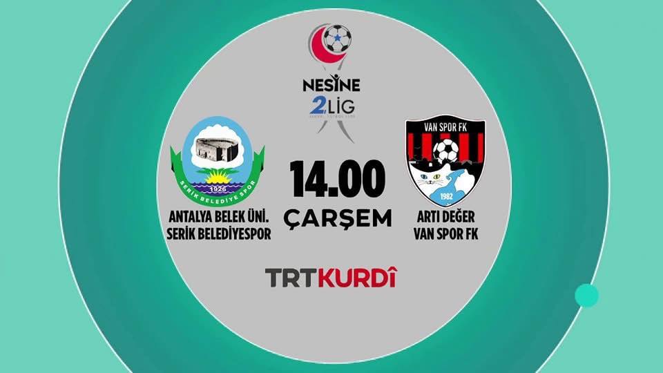 Vanspor’un Kritik Maçı TRT'de Canlı Yayınlanacak! Görseli