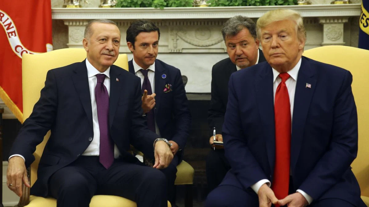Cumhurbaşkanı Erdoğan ile ABD Başkanı Trump Telefonda Görüştü Görseli
