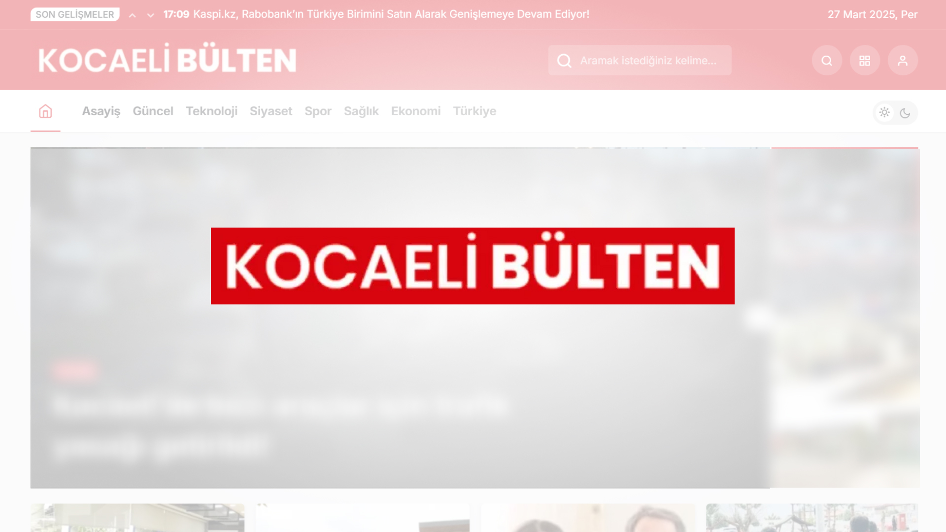Kocaeli Yerel Haberlerde Öne Çıkan Başlıklar Görseli