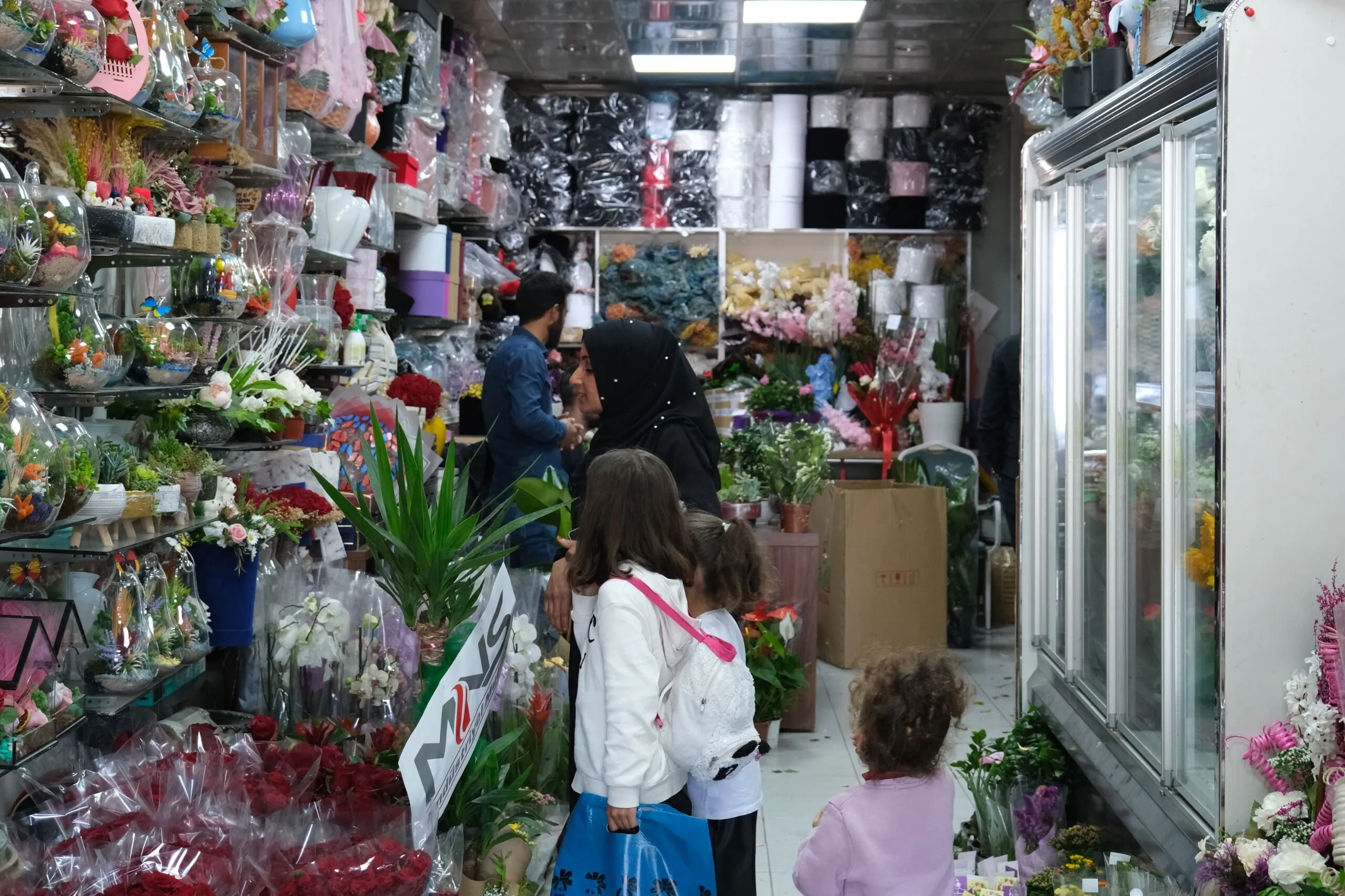 Van’da Anneler Günü’nde Çiçekçilerde Yoğun Mesai Görseli