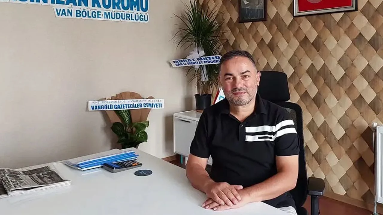 BİK Van Bölge Müdürlüğü'nde Bayrak Değişimi Görseli