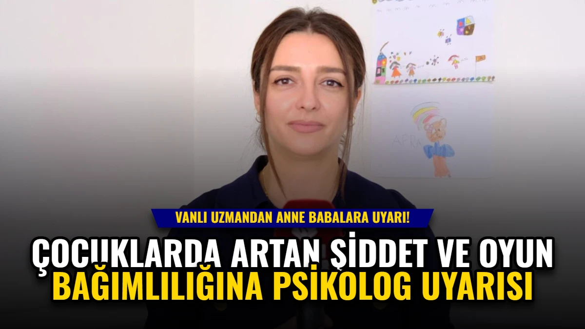 Çocuklarda Artan Şiddet ve Oyun Bağımlılığına Psikolog Uyarısı Görseli