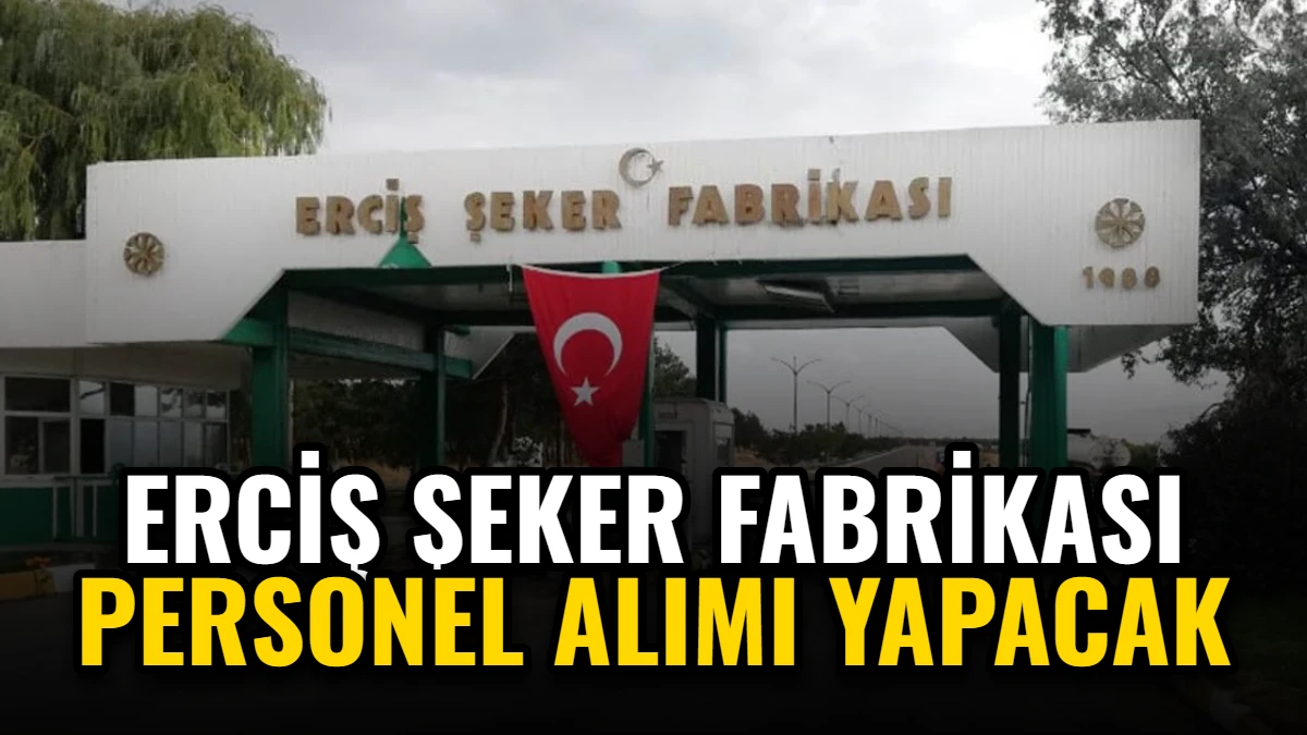 Erciş Şeker Fabrikası 6 Personel Alımı İçin İhale Düzenliyor Görseli