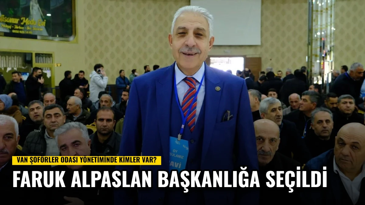 Faruk Alpaslan Başkanlığa Seçildi: Yeni Kurullar Duyuruldu Görseli