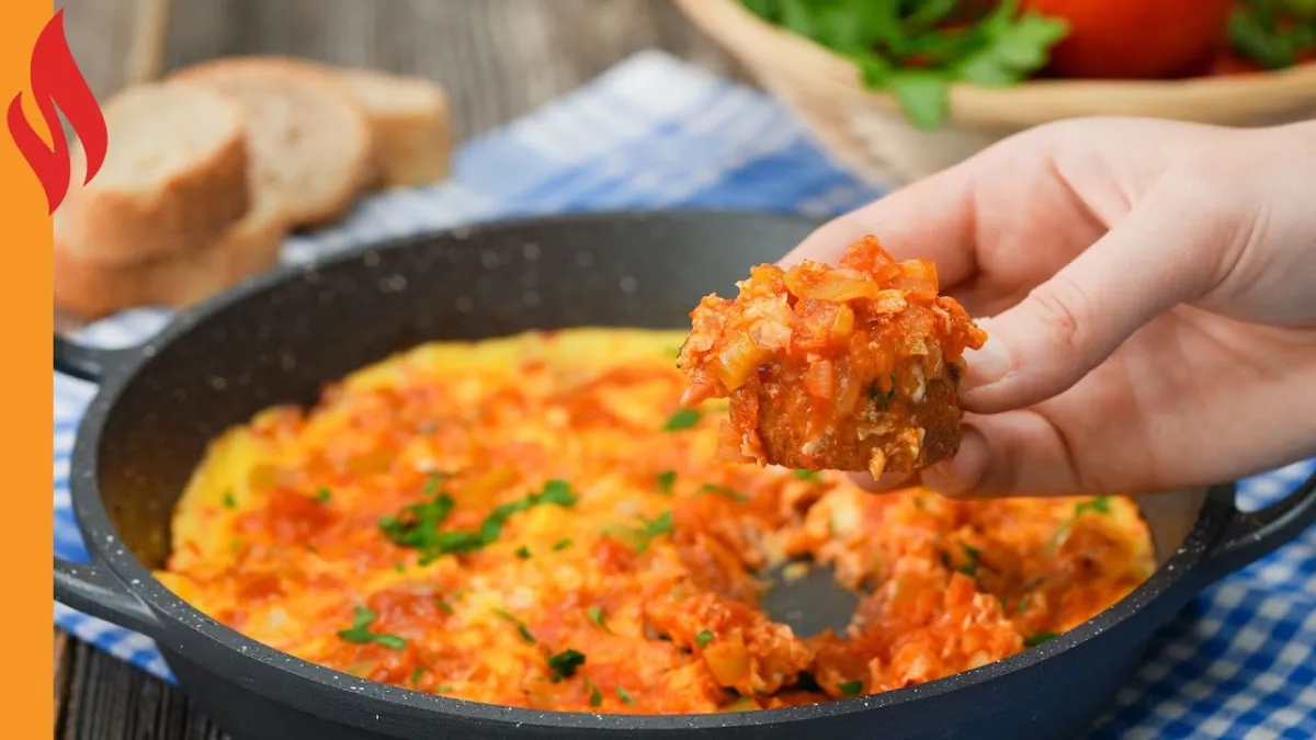 Türk Kahvaltısının Taçsız Kralı: En Lezzetli Menemen Tarifi Görseli