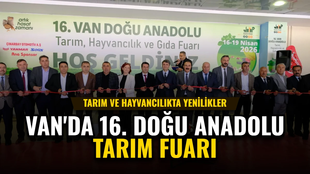 Van'da 16. Doğu Anadolu Tarım Fuarı: Tarım ve Hayvancılıkta Yenilikler Görseli