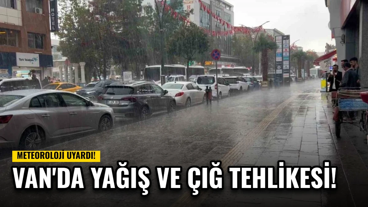 Van'da Yağış ve Çığ Tehlikesi: Meteoroloji Uyardı Görseli