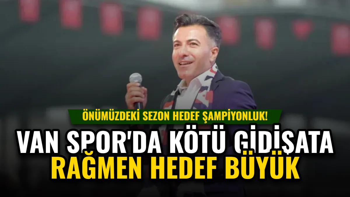 Van Spor'da Kötü Gidişata Rağmen Hedef Büyük: Başkan Temel Konuştu Görseli