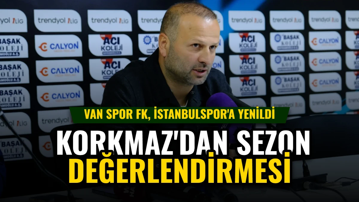 Van Spor FK, İstanbulspor'a Yenildi: Korkmaz'dan Sezon Değerlendirmesi Görseli