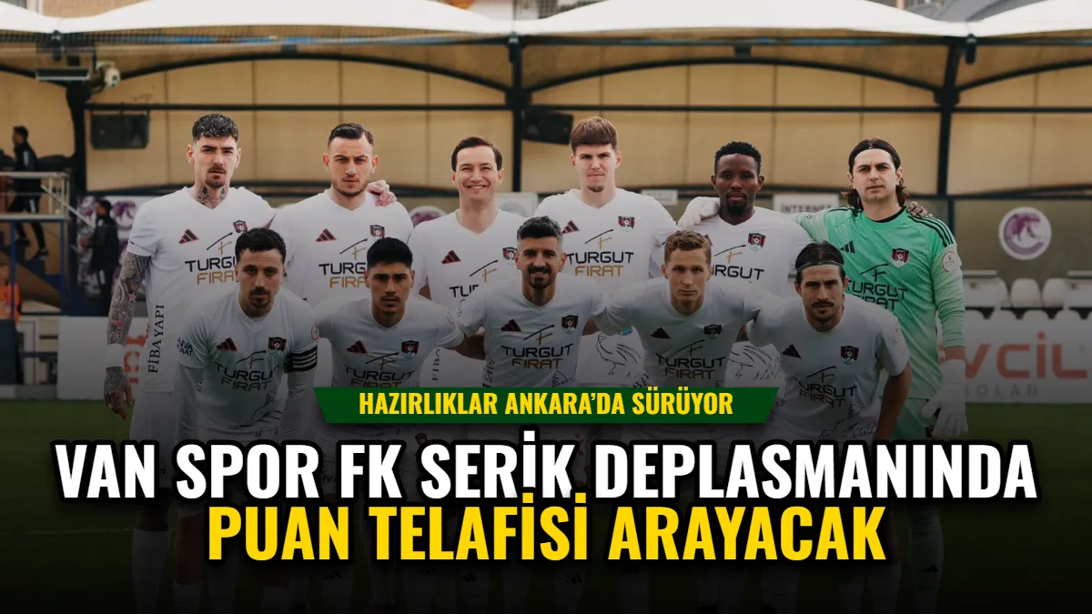 Van Spor FK, Serik Deplasmanında Puan Telafisi Arayacak Görseli